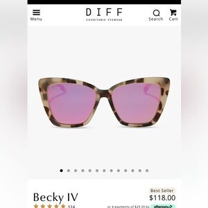 Diff Sunglasses
Becky IV